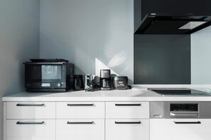 Chalet, Patio | Private kitchen - Moon Bear House Hakuba (Hakuba)