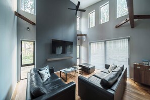 Chalet, Patio | Living area - Moon Bear House Hakuba (Hakuba)