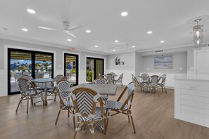 Dining - Coquina Club 105 I Sunny Coastal Escape | Steps to the Beach, Stroll to Dining & Shops (Naples)