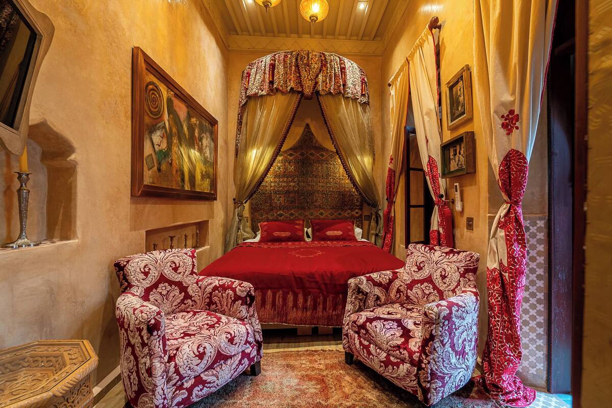 Classic dubbelrum eller tvåbäddsrum - utsikt mot innergården