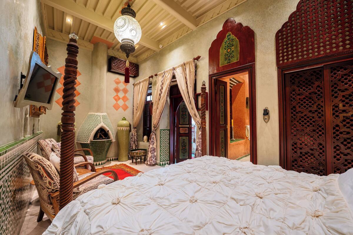 高級雙人房, 庭園景