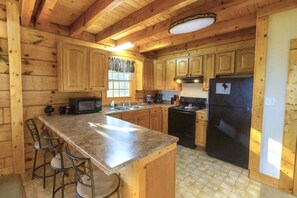 Fridge, microwave, oven, stovetop - Mountain Paradise: Free Tickets/ Mnt Views (Sevierville)