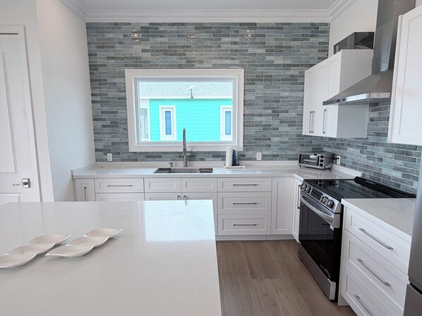 高级别墅, 海滩景观 | 私人厨房