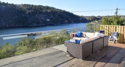 Stunning home in Drøbak with house sea view