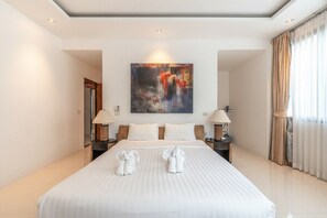 Room - Seaview Rooftop Pool Villa Near Beach V210 (Rawai)