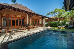 Villa, 3 Bedrooms, Private Pool, Pool View | Pool | Outdoor pool, pool loungers - Villa Kori Bali Kubu Seminyak (Seminyak)