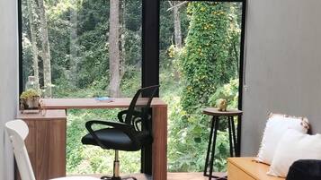 Căn hộ Cao cấp, ban công, quang cảnh núi | Nội thất