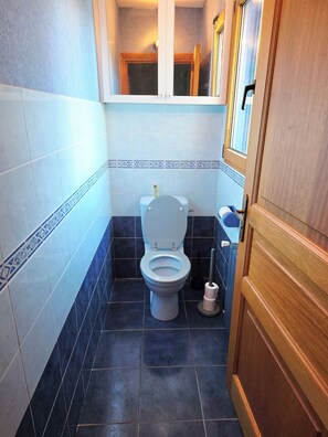 Shower, hair dryer, towels, soap - Bretagne large seaside house (Moëlan-sur-Mer)
