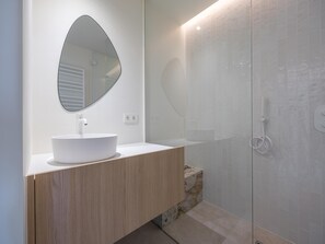 Shower - Beautiful 2-bedroom apartment with ocean views (Middelkerke)