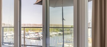 Luxury Harbour flat Kortgene 6p