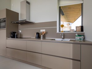 Private kitchen - Nature house with views over fields (Wissenkerke)