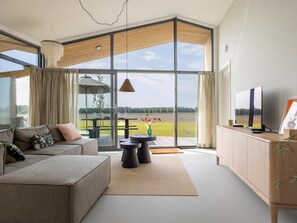 Living area - Nature house with views over fields (Wissenkerke)