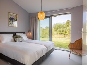 Room - Nature house with views over fields (Wissenkerke)