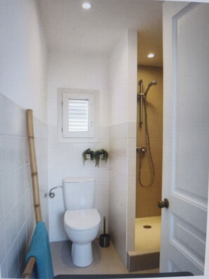 Shower, hair dryer, towels, soap - Charming 100m² in the heart of the old town/ 10min Croisette & Beach. Air-conditioned (Cannes)