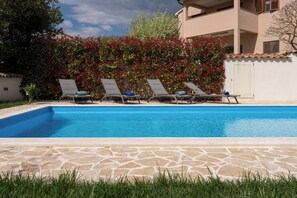 Pool - Finca with pool and garden, pets welcome (Vižinada)