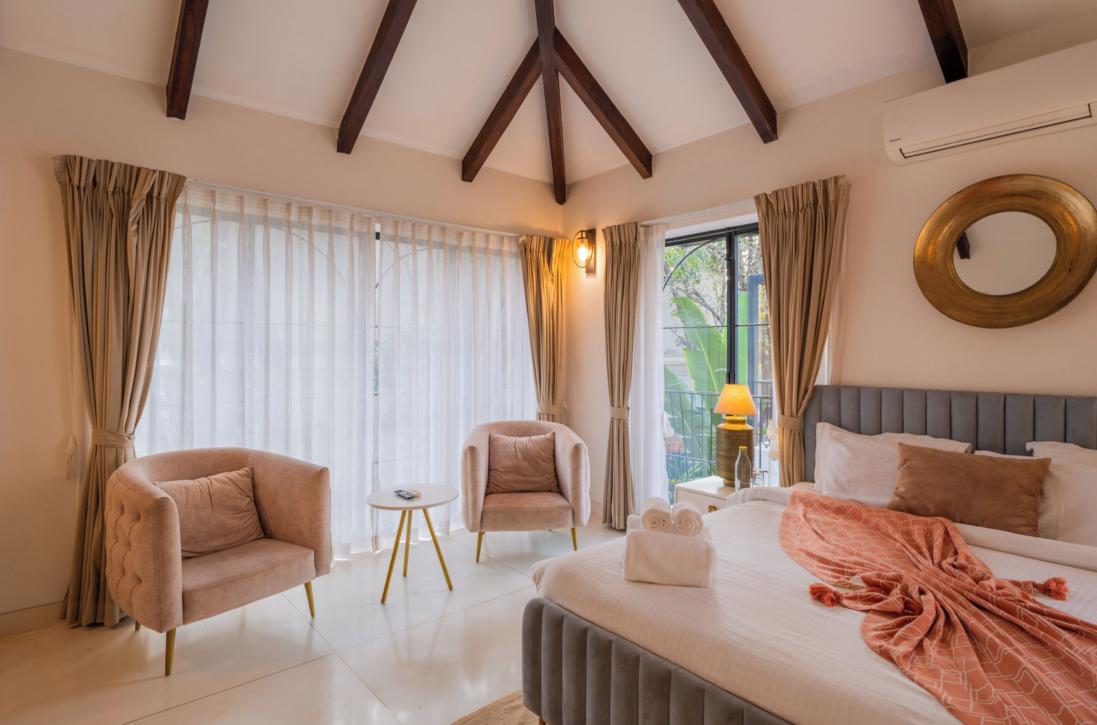 Villa Deluxe, balcón, vista a la alberca