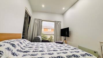 1 bedroom, iron/ironing board, Internet, bed sheets
