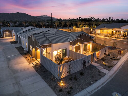 Pet-Friendly Modern Escape Near Coachella | Resort Pool + Hot Tub + Firepit