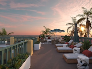 Terrace/patio - 1 Block to Beach | Pool + Hot Tub + Rooftop Terrace | The Mara by AvantStay (Laguna Beach)