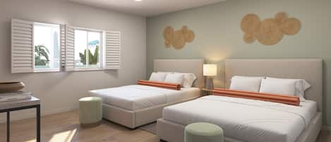 Free WiFi, bed sheets
