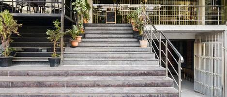 DĂ©tail de lâextĂ©rieur