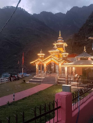 Front of property - Omji Ashram- Sant Manas Bhushan Kharsali (Rajgarhi)