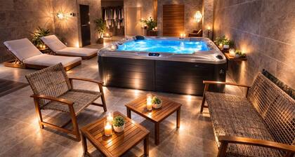 Spa suite privatif avdc Jacuzzi, sauna, douche sensoriel, siĂšge japonais massage