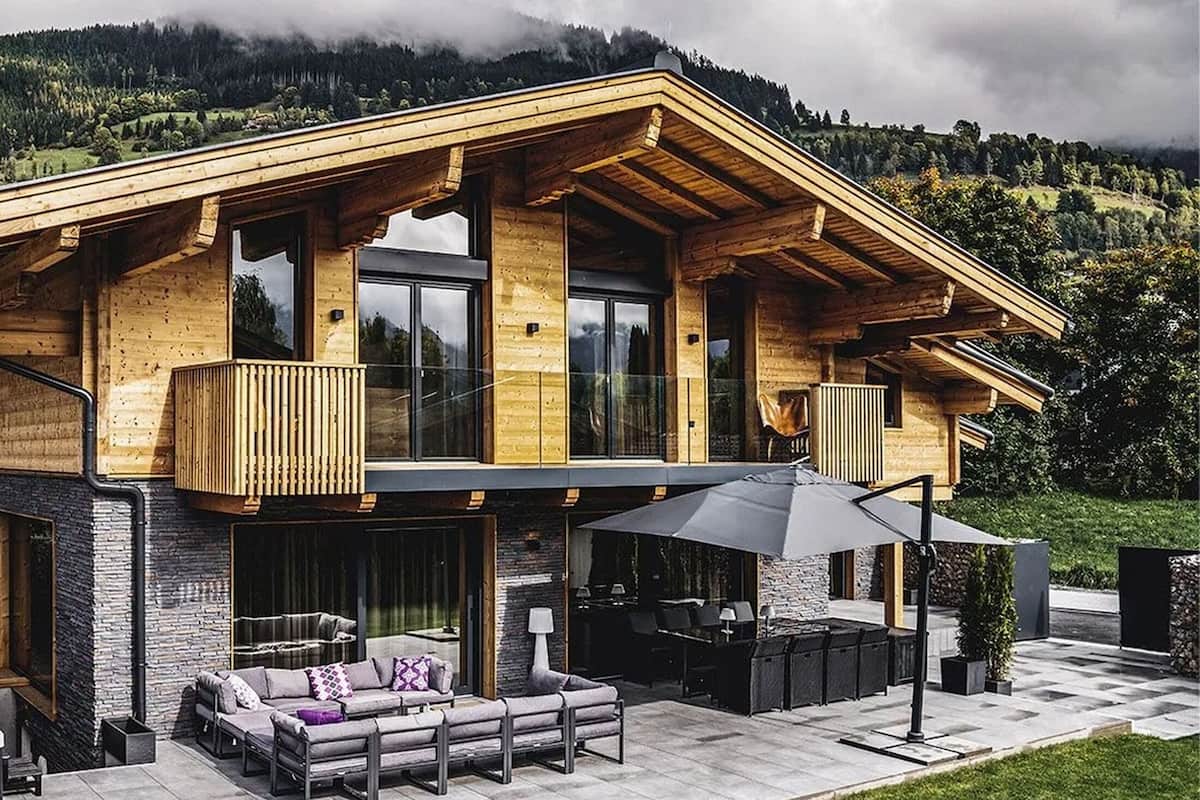 高级木屋, 山景 | 露台