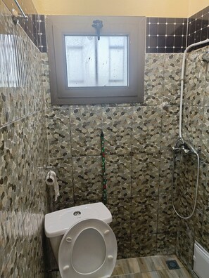 Towels, soap, toilet paper