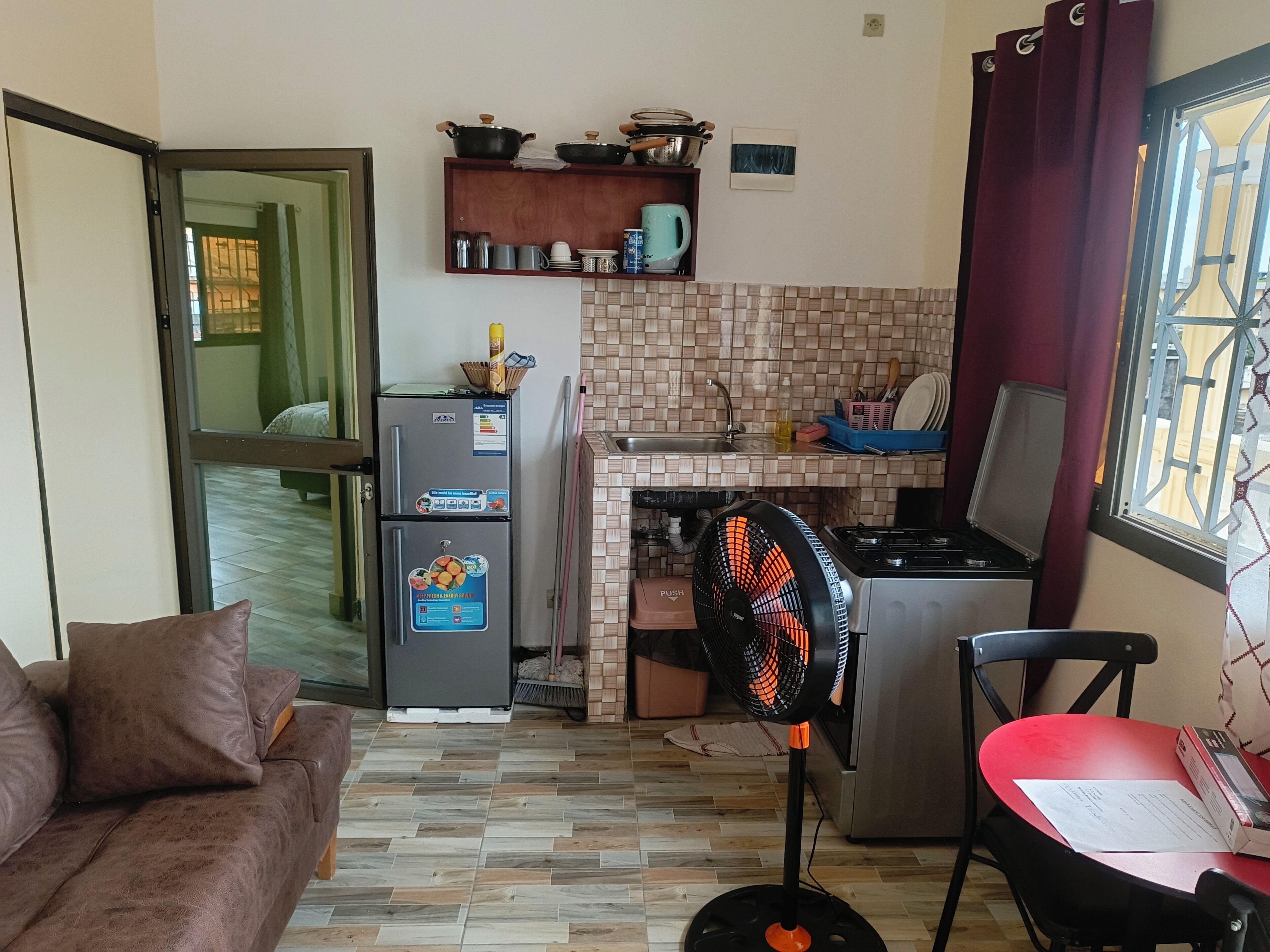 Área de sala de estar