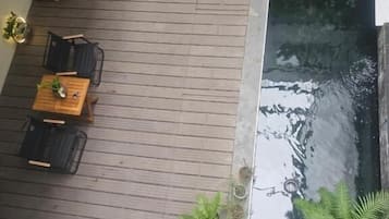 Basic Double Room, Balcony, Courtyard View | Pool