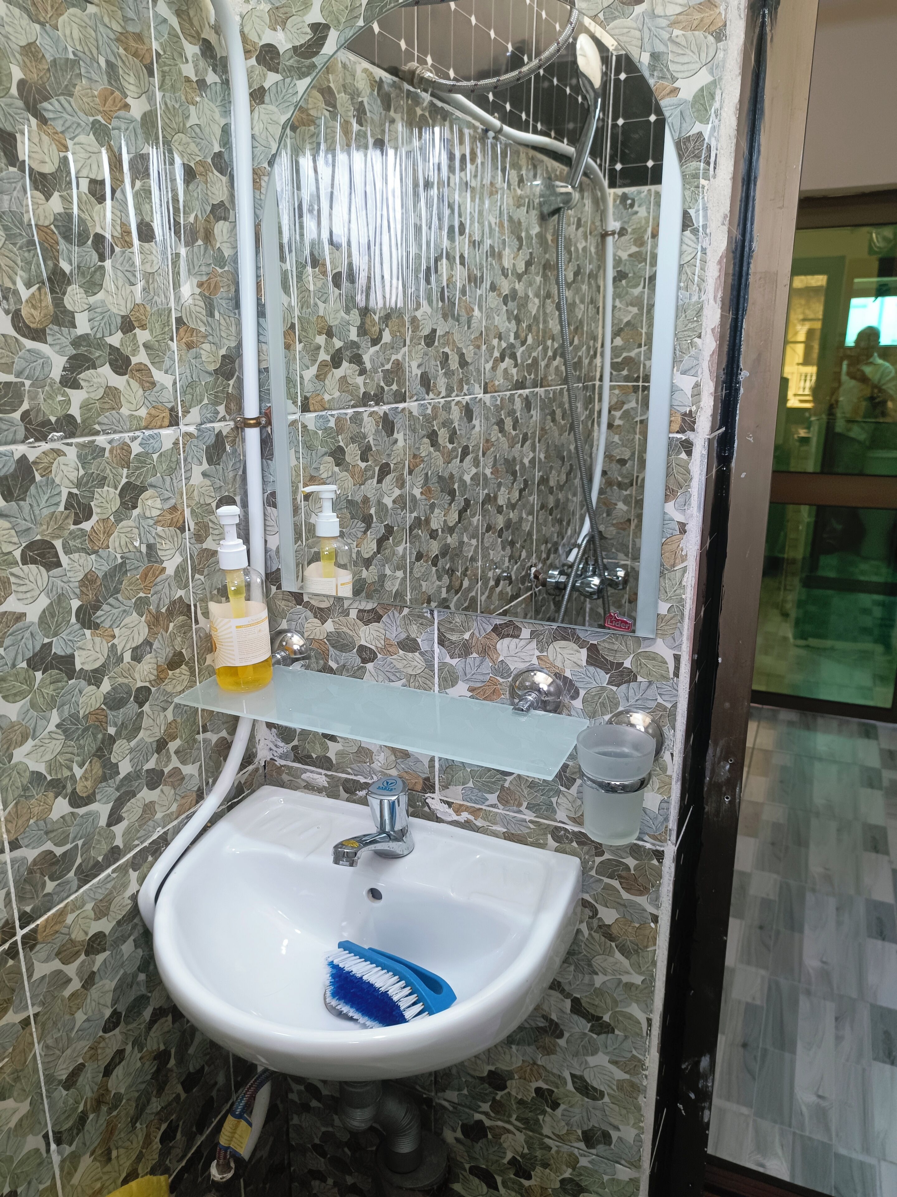 Towels, soap, toilet paper