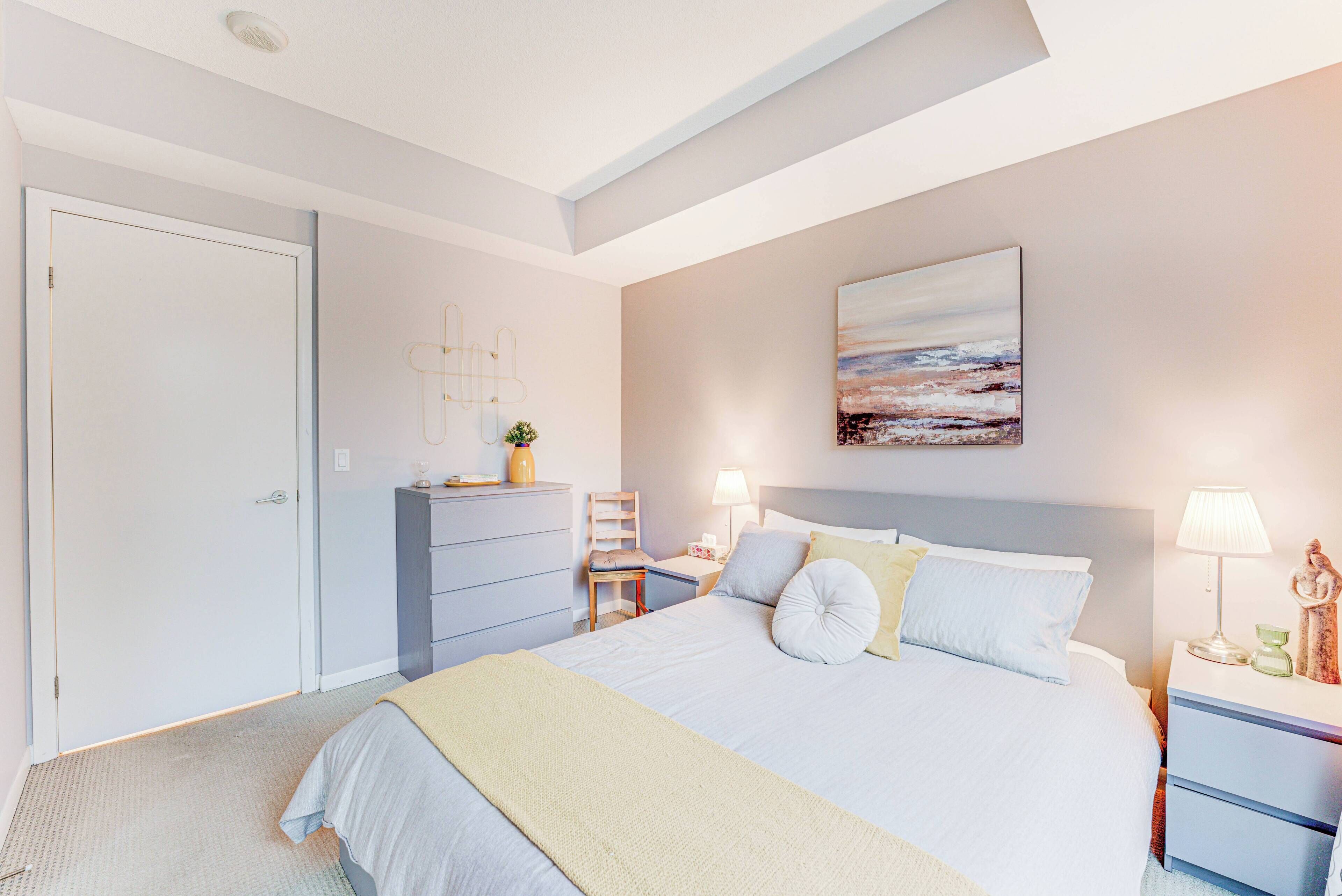 Comfort kamer, uitzicht op de stad