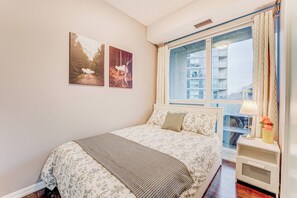 Comfort kamer, uitzicht op de stad