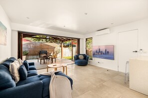 Apartment | Living room - Palm Beach Escape Steps From Sand (Gold Coast)