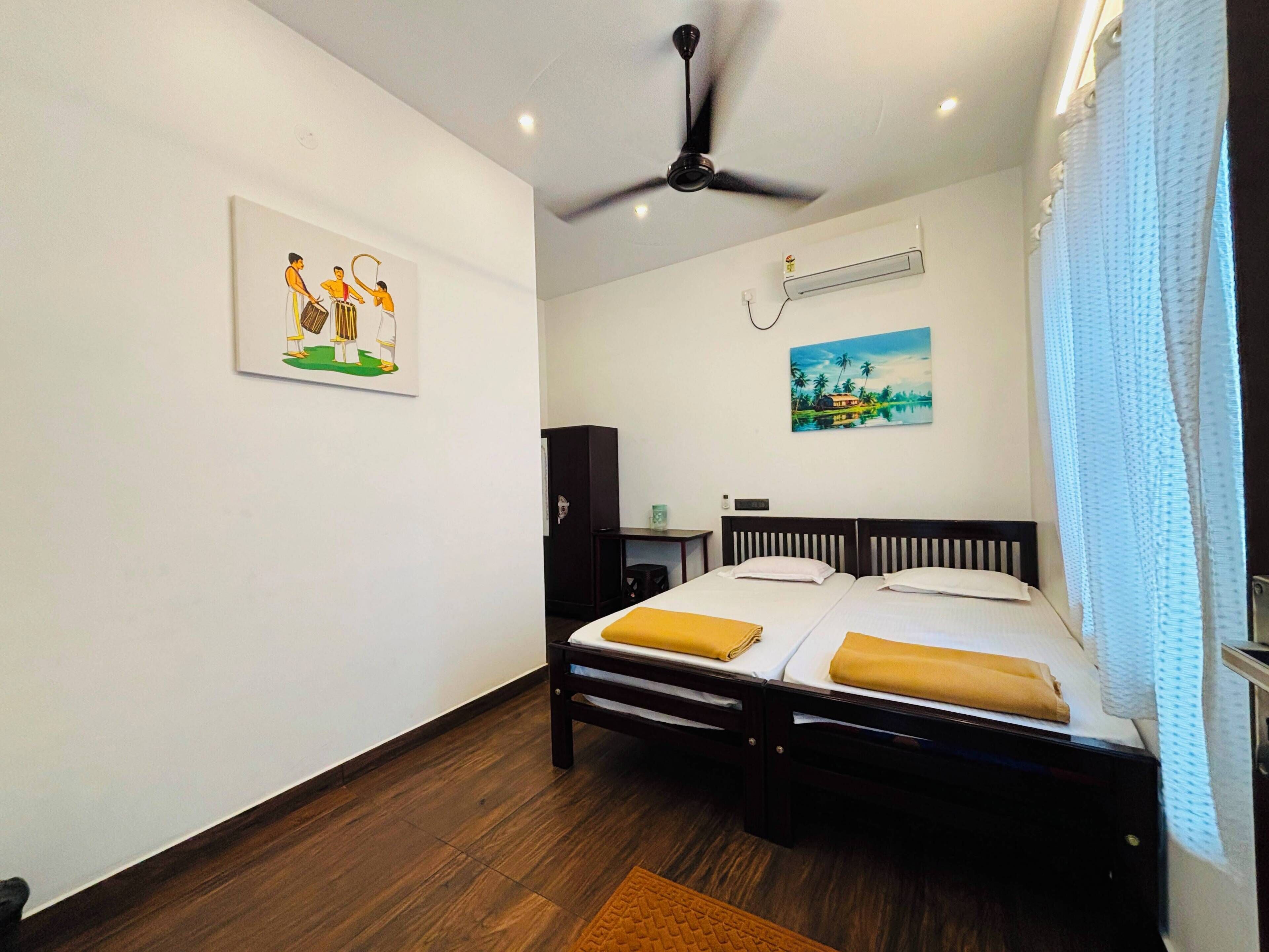 6 chambres, accès Internet