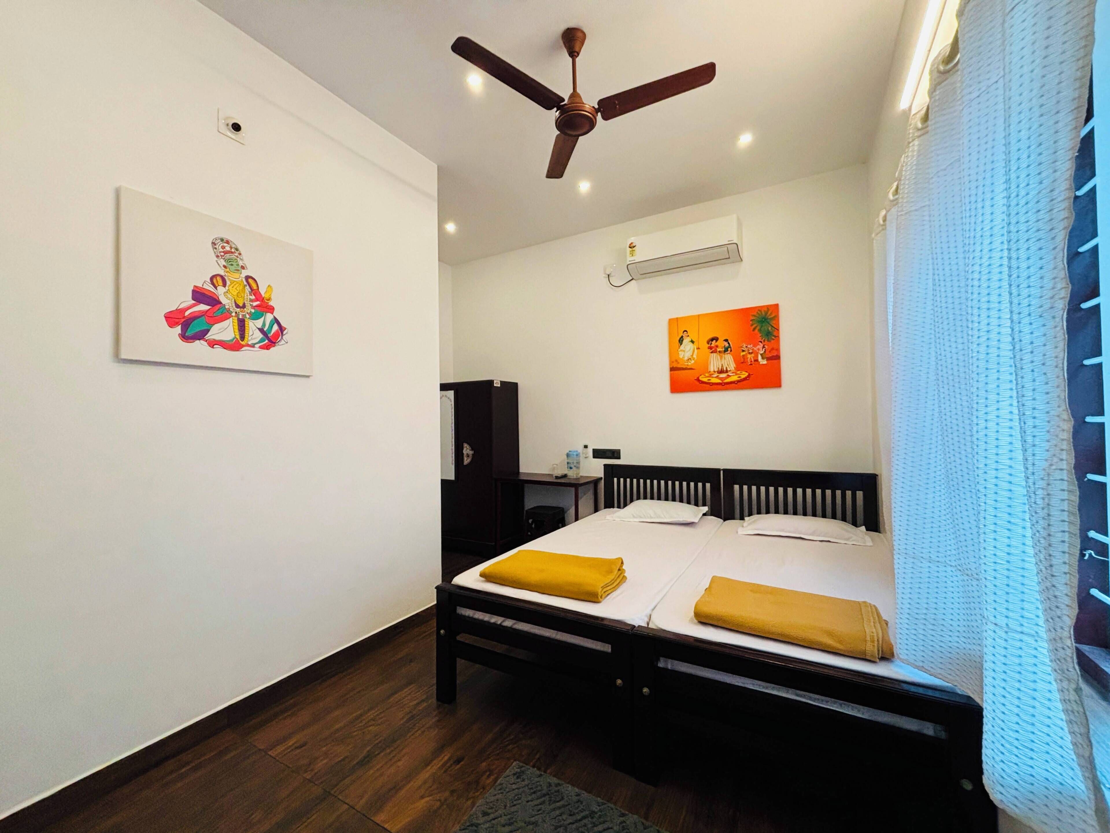 6 bedrooms, internet