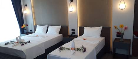 Standard tvåbäddsrum - balkong