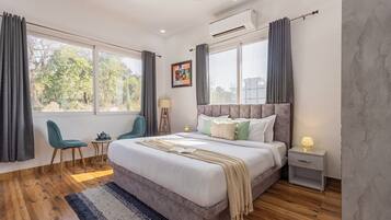 Deluxe Villa, Balcony, City View