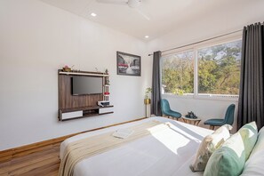 Villa Deluxe - balkong - utsikt mot staden