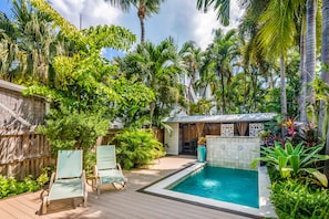 Pool - Ground-level getaway with free WiFi, private deck, & shared outdoor pool (Key West)