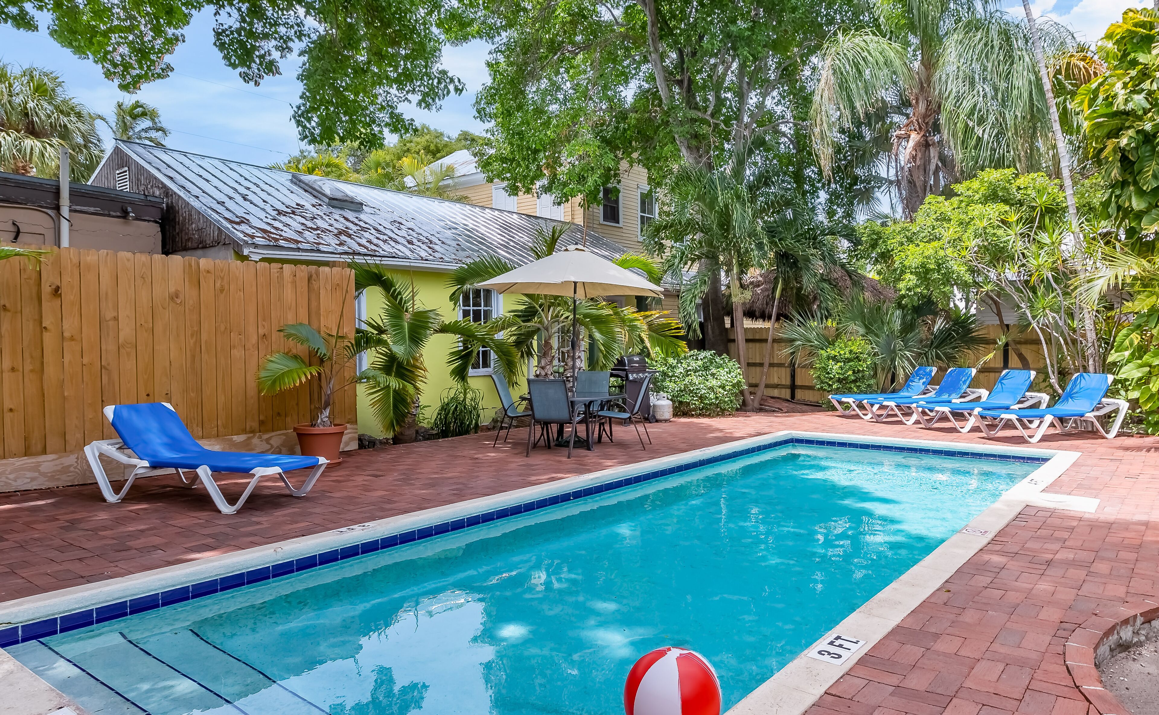 Una piscina climatizada