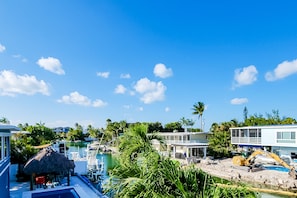 Pool - Radiant waterfront retreat with remarkable views, patio, tennis court, & grill (Islamorada)