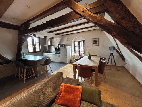 Charmant duplex dans maison de ville alsacienne au cœur de Sélestat