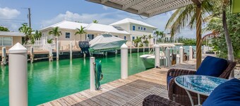 Waterfront Home w/ Private Dock, Outdoor Shower & Home Office - Dog-Friendly