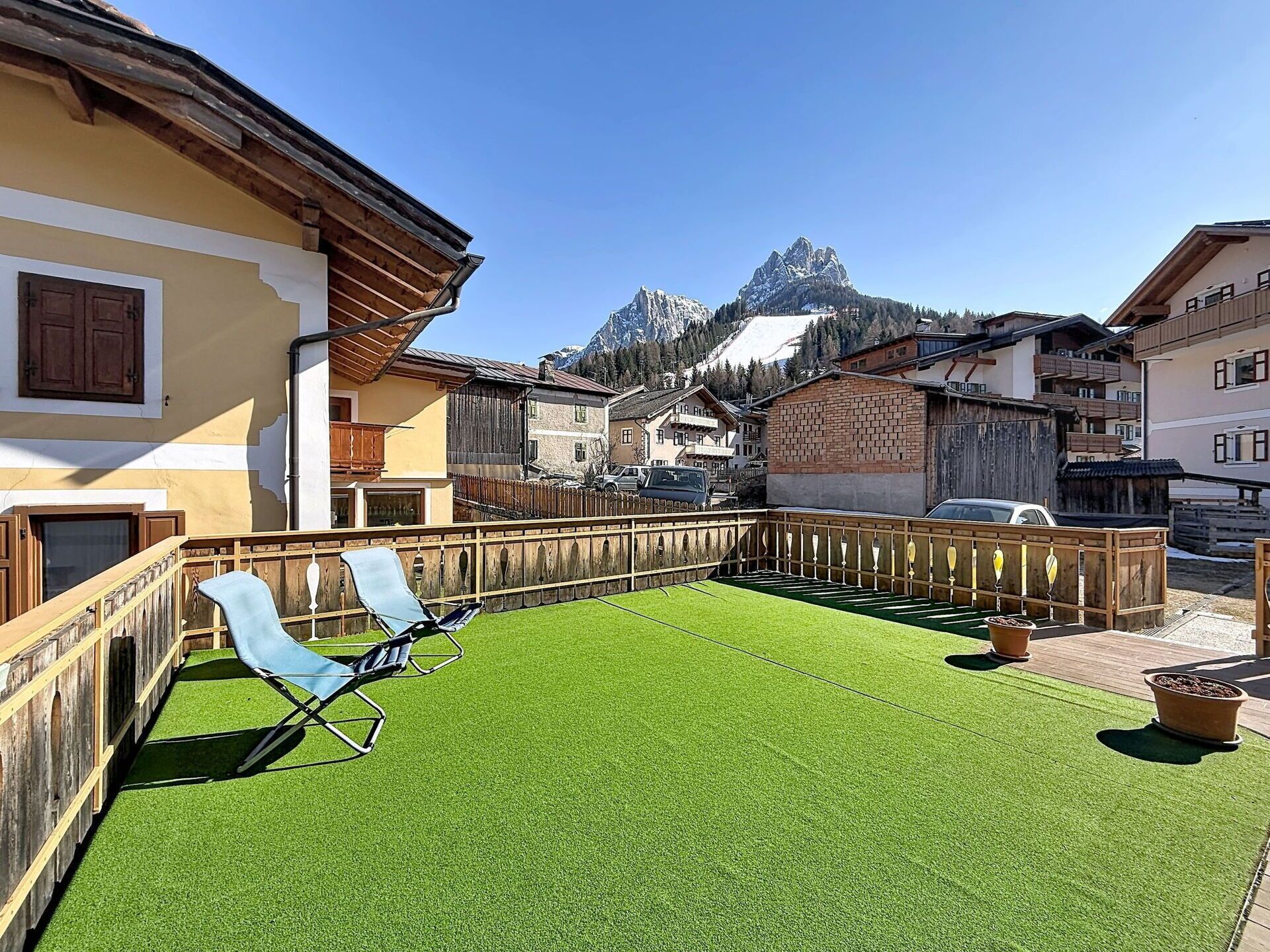 Gebirge, Balkon, Alpen, Villa, Eco Hotel, Bergdorf