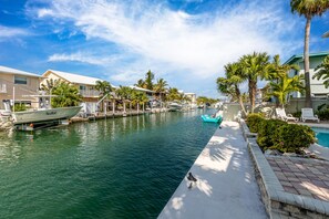 Marina - Canalfront house with private pool, WiFi, private washer/dryer, and central AC (Summerland Key)