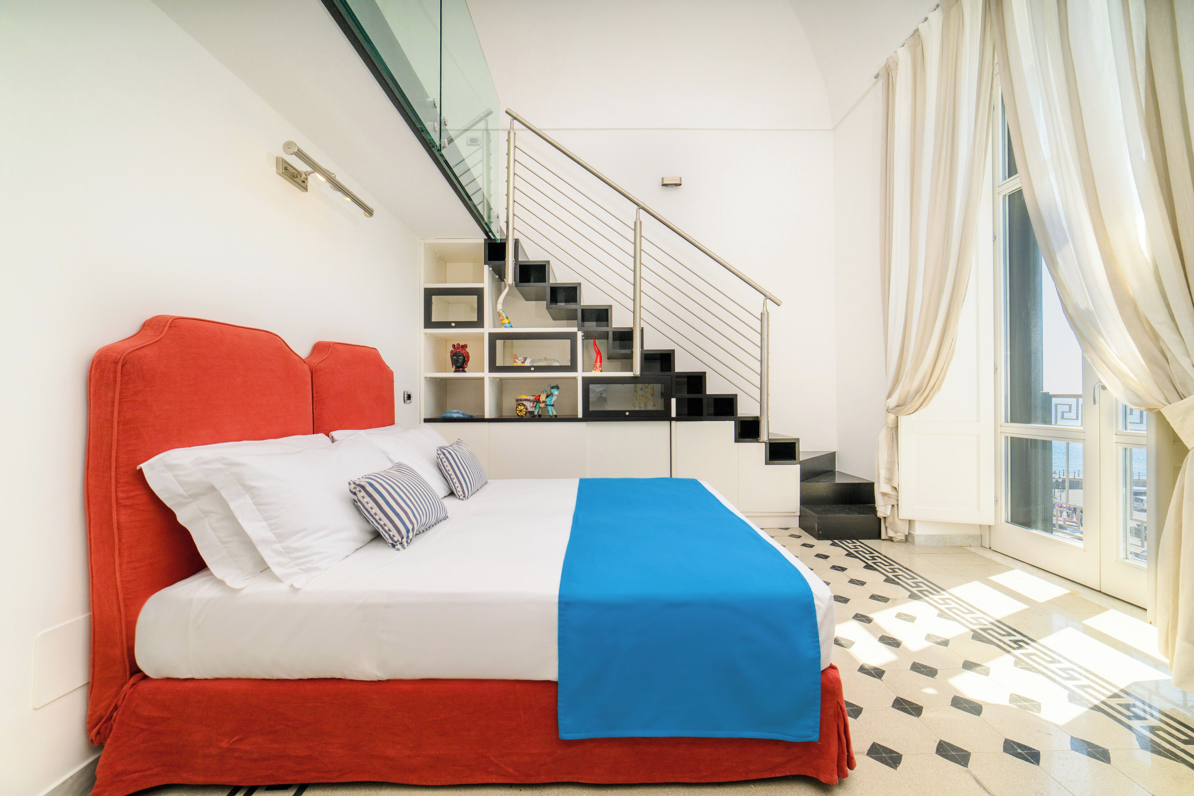 Tripla familiare, balcone, vista mare | Una cassaforte in camera, Wi-Fi gratuito