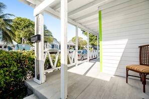 Property grounds - Bright Keys Cottage with Enclosed Yard, Deck, Porch, Partial, AC, & WiFi (Key West)