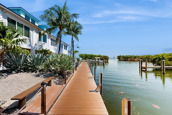 Property grounds - Breezy condo on the water with pool, hot tub & tennis court (Tavernier)
